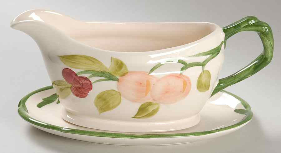 Fresh Fruit Gravy Boat & Underplate by Franciscan-1