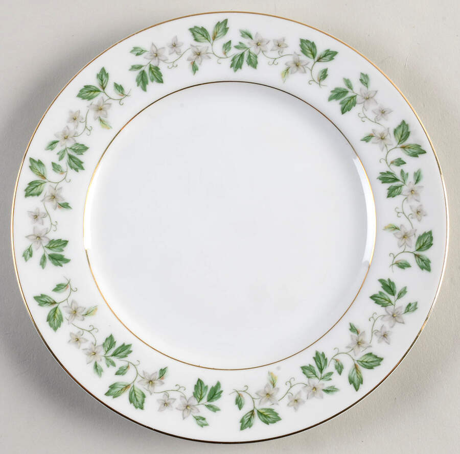 Garland Salad Plate by Fine China of Japan-1
