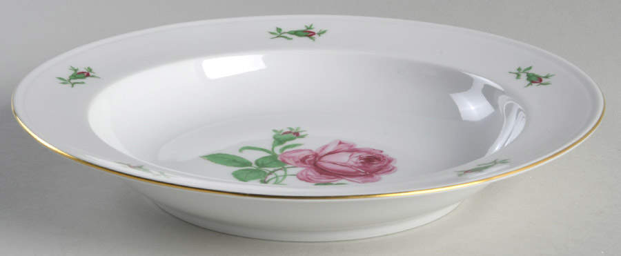 02171 Large Rim Soup Bowl by Furstenberg-1