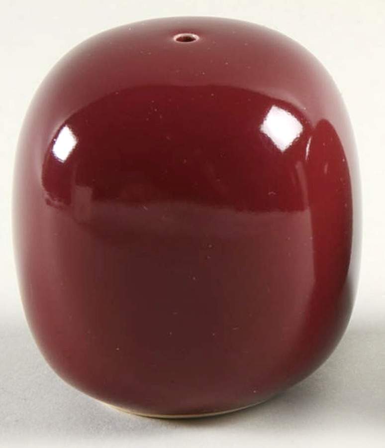 Total Color Spectrum Plum (Round) Salt Shaker by Fitz & Floyd-1