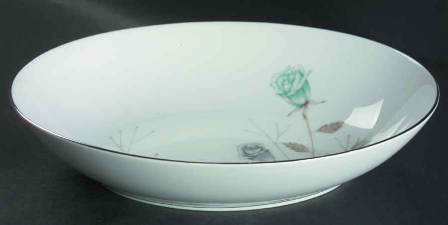 Irene 10" Oval Vegetable Bowl by Fine China of Japan-1