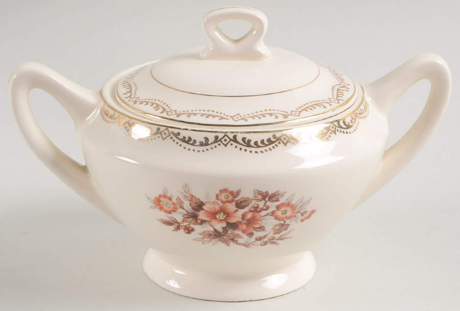 FSX36 Sugar Bowl & Lid by French Saxon-1