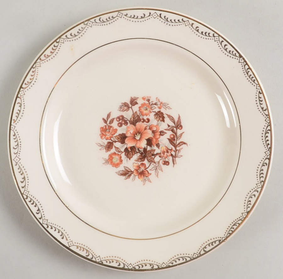 FSX36 Bread & Butter Plate by French Saxon-1