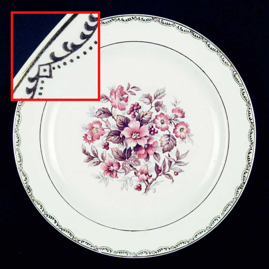 FSX36 Dinner Plate by French Saxon-1