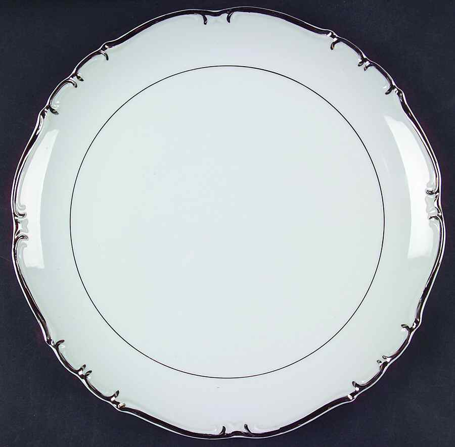 Barony 11" Chop Plate (Round Platter) by Fine China of Japan-1