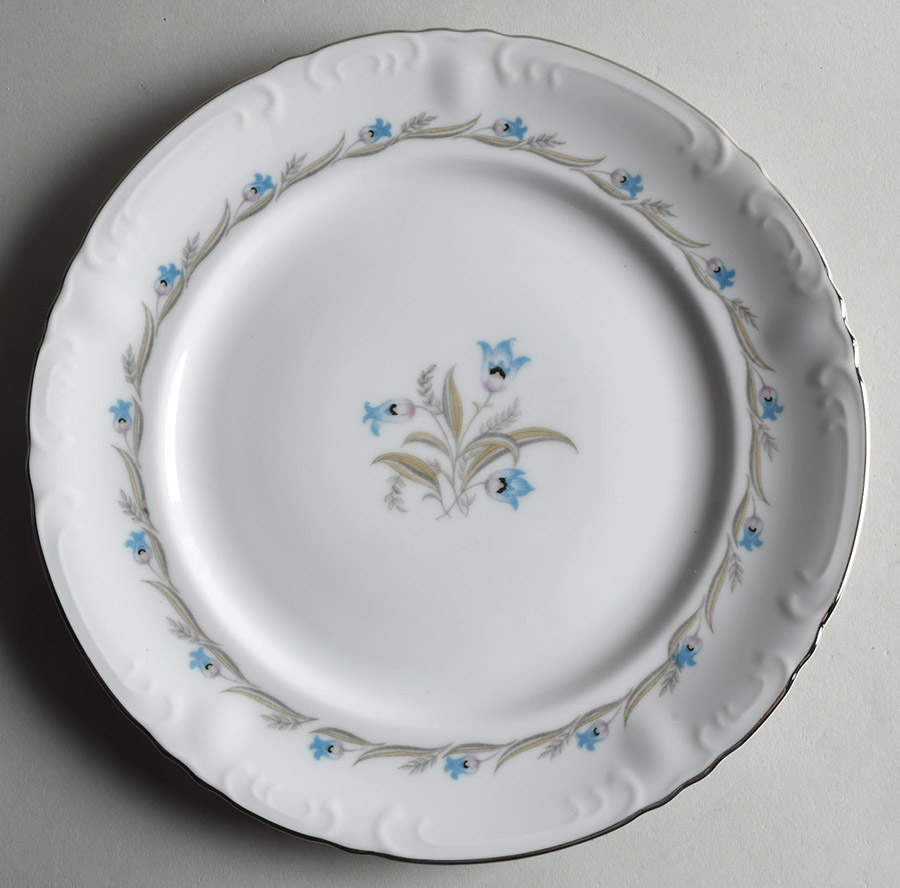 Blue Bell Dinner Plate by Fine China of Japan-1