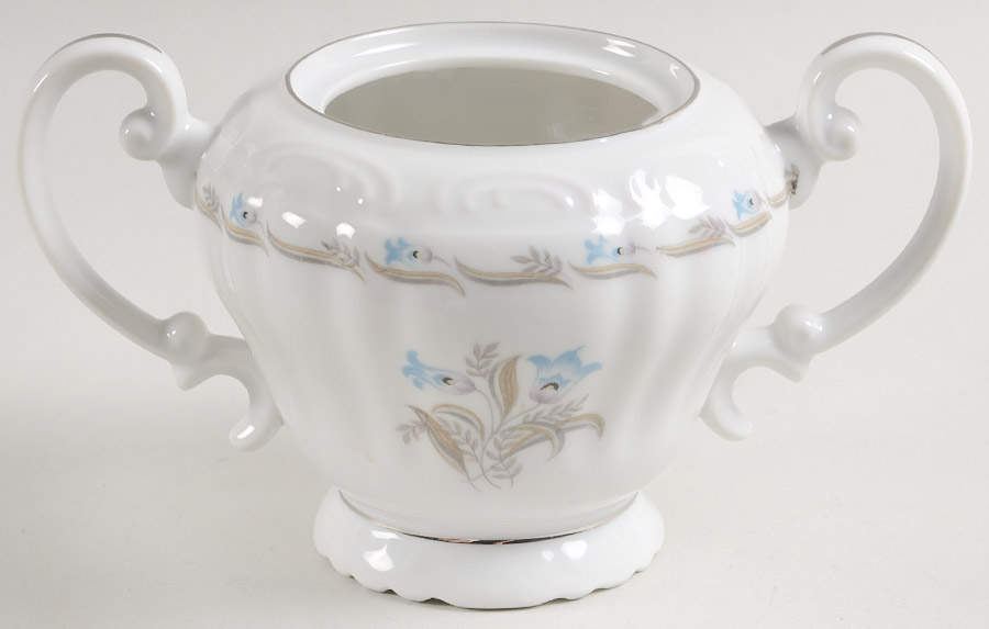 Blue Bell Sugar Bowl No Lid by Fine China of Japan-1