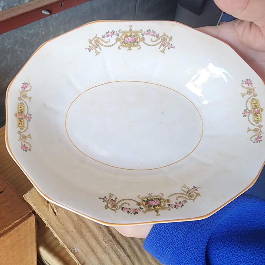 FC11 10" Oval Vegetable Bowl by FC Co - French China-1