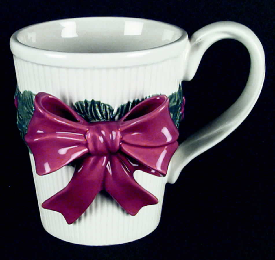 Christmas Garland Mug by Fitz & Floyd-1