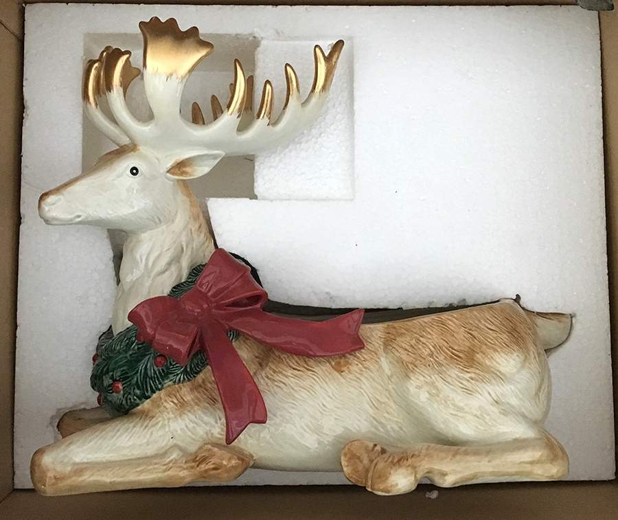Christmas Garland Centerpiece by Fitz & Floyd-1