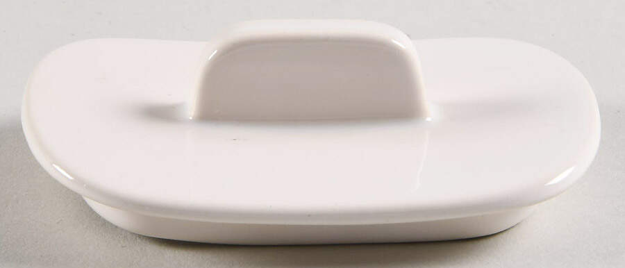 Tiempo White (Salt) Lid for Sugar Bowl by Franciscan-1
