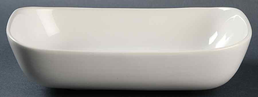 Tiempo White (Salt) 9" Oval Vegetable Bowl by Franciscan-1