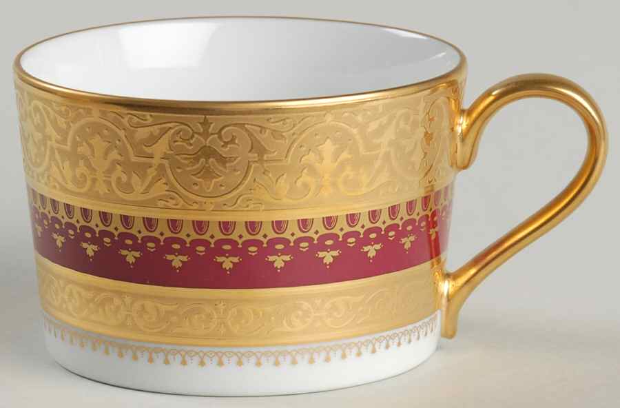 Imperial Heritage Burgundy Flat Cup by Faberge-1