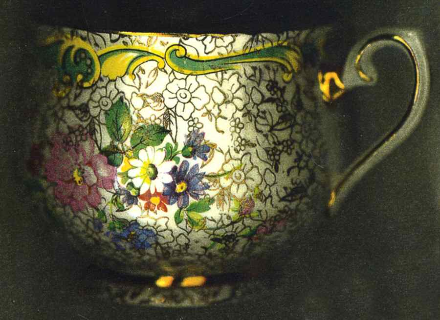 Golden Floreat Footed Cup by Thomas Forester & Sons-1