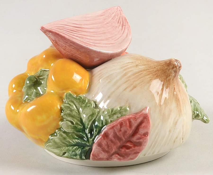 Herb Garden Lid for Sugar Bowl by Fitz & Floyd-1