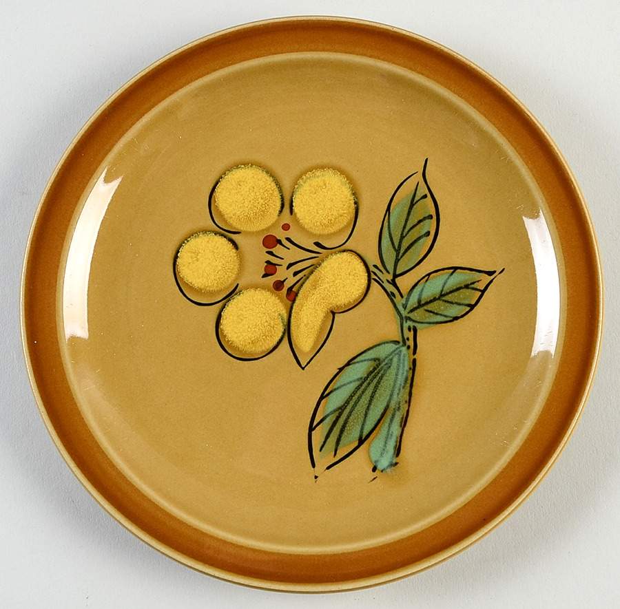 Flora Salad Plate by Fashion Manor-1