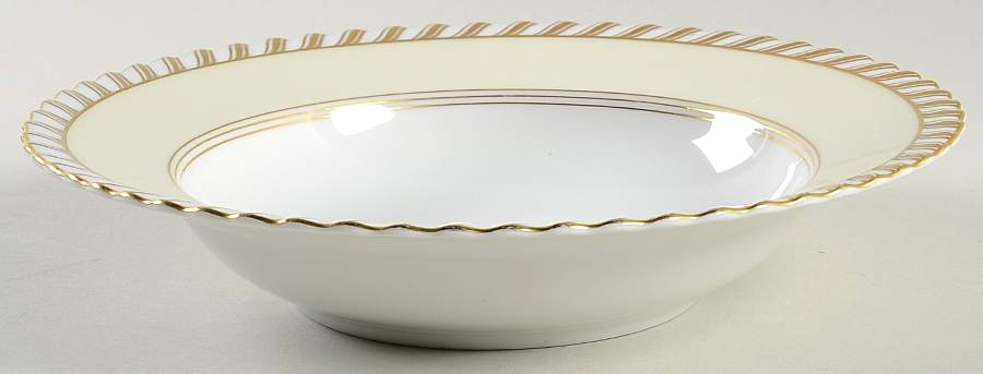 La Princesse (White Background) Rim Soup Bowl by Franconia-Krautheim & Adelburg-1