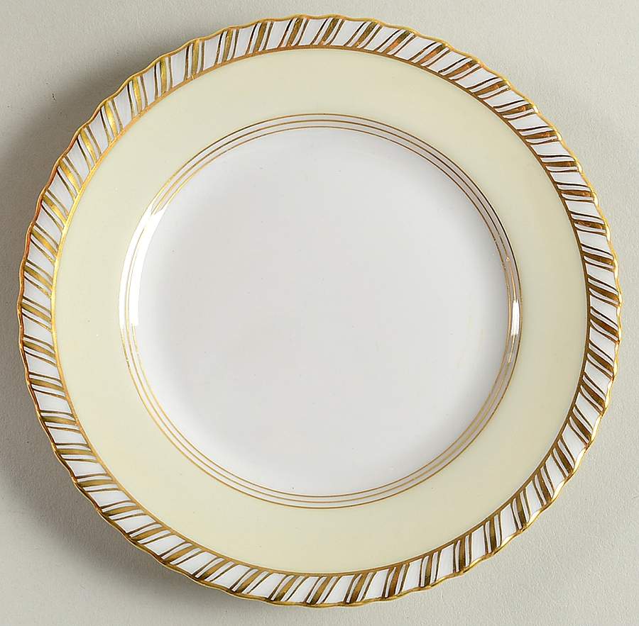 La Princesse (White Background) Bread & Butter Plate by Franconia-Krautheim & Adelburg-1