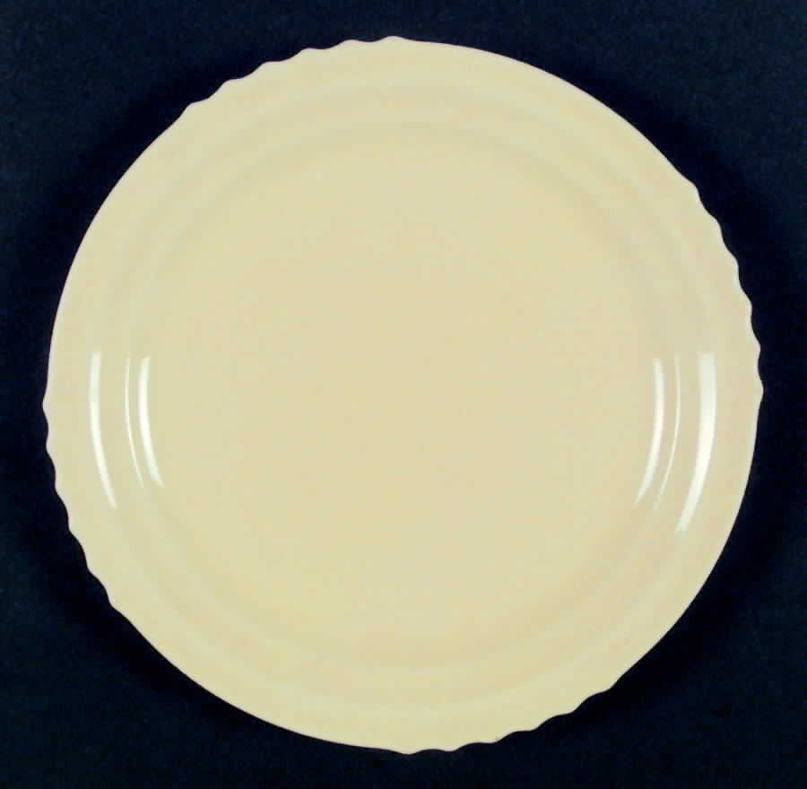 Romany Yellow Dinner Plate by French Saxon-1