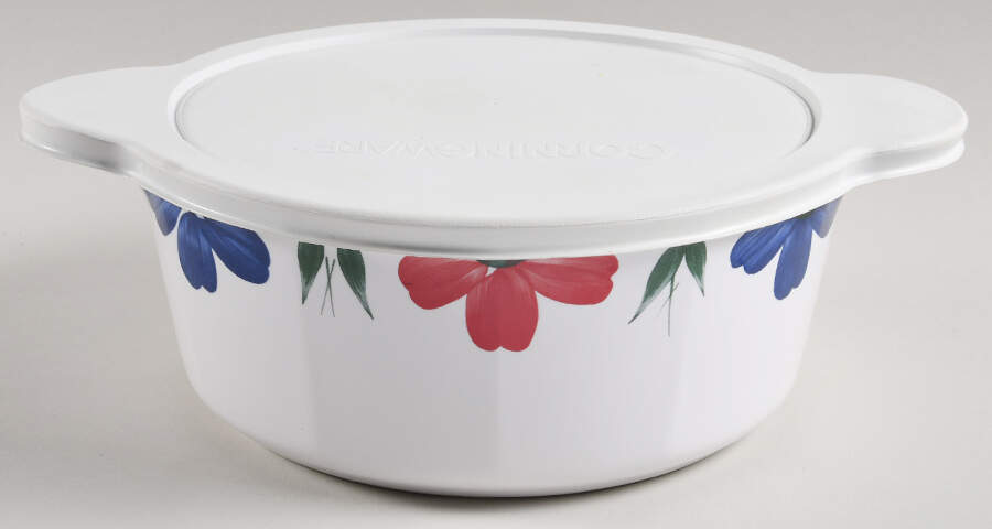 JEWFLORA 2.25 Qt Round Covered Casserole by Furio-1