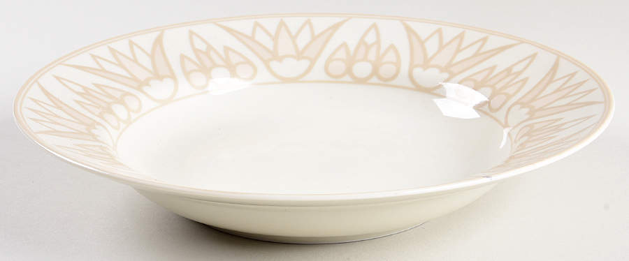 Lotus Large Rim Soup Bowl by Fitz & Floyd-1