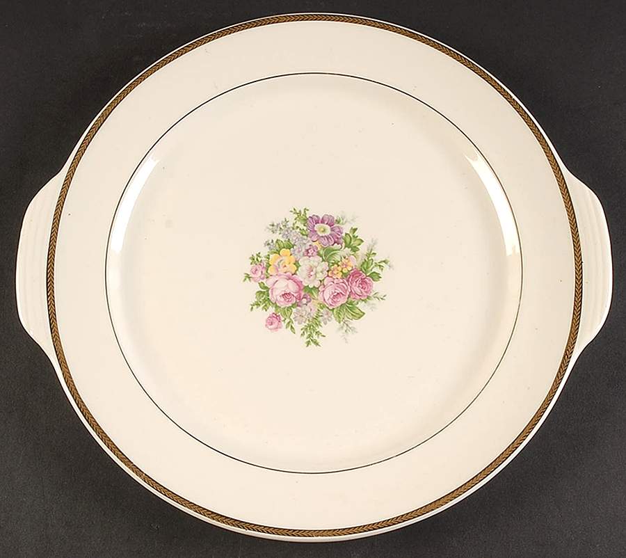 FSX44 Handled Cake Plate by French Saxon-1