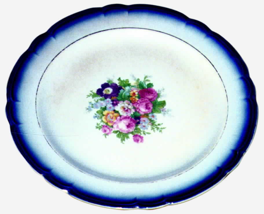 FSX45 Dinner Plate by French Saxon-1