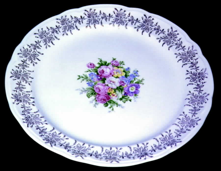 FSX46 Dinner Plate by French Saxon-1