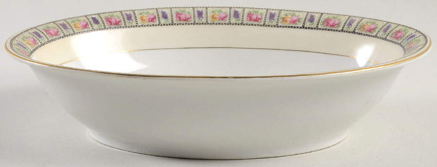 FEL4 9" Oval Vegetable Bowl by Felda-1