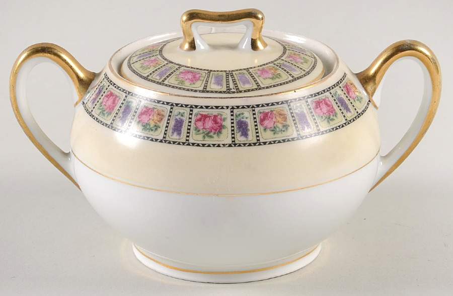 FEL4 Sugar Bowl & Lid by Felda-1
