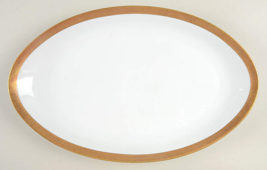 Agathon 16" Oval Serving Platter by Faberge-1