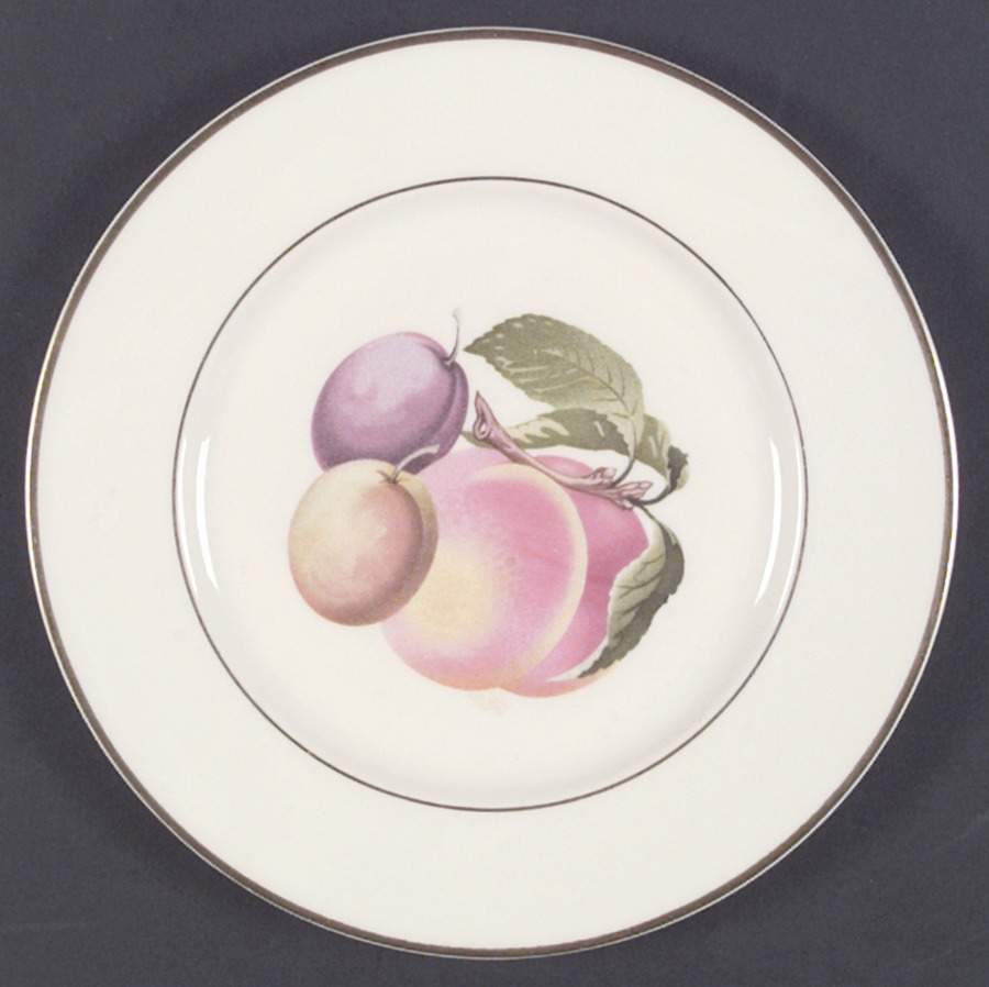 FOY1 (Rim) Luncheon Plate by Fondeville (NY)-1
