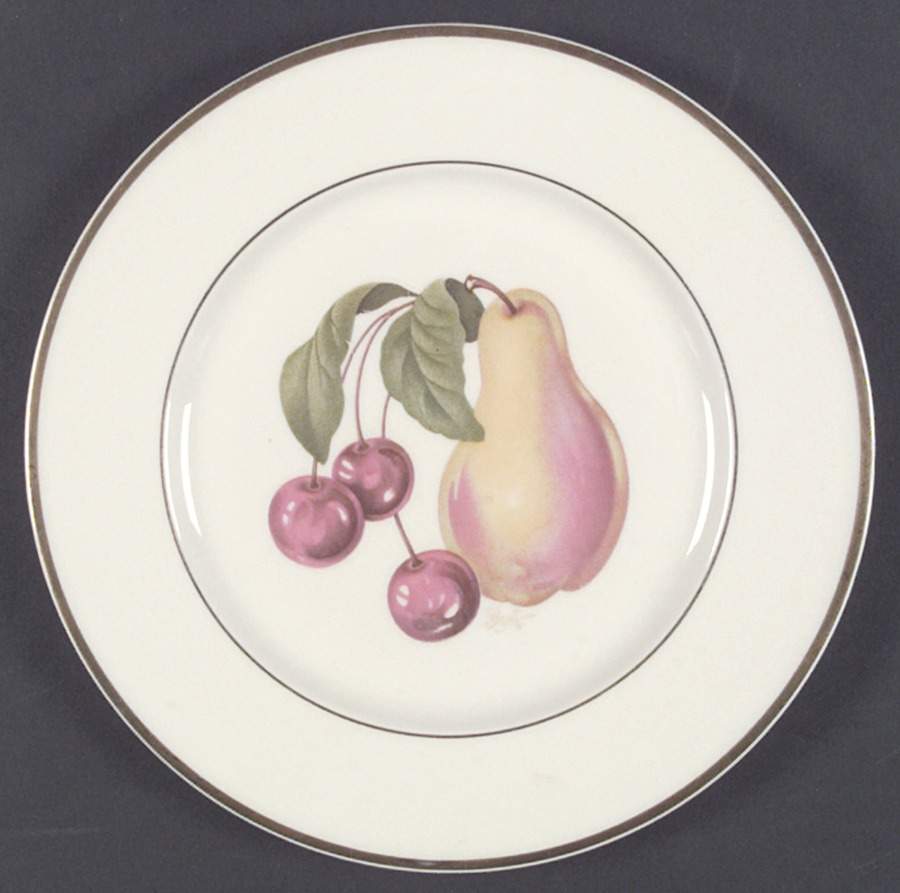 FOY1 (Rim) Luncheon Plate by Fondeville (NY)-1