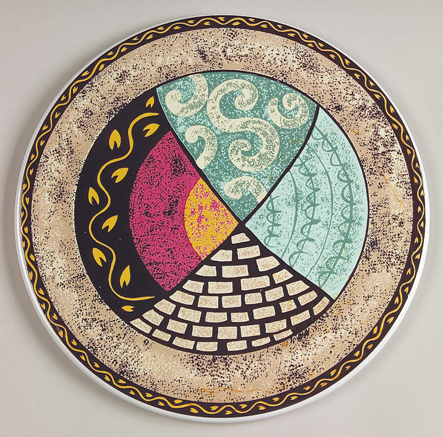 Kyoto 9" Round Trivet by Furio-1