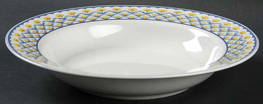 Country Cupboard Large Rim Soup Bowl by Farberware-1