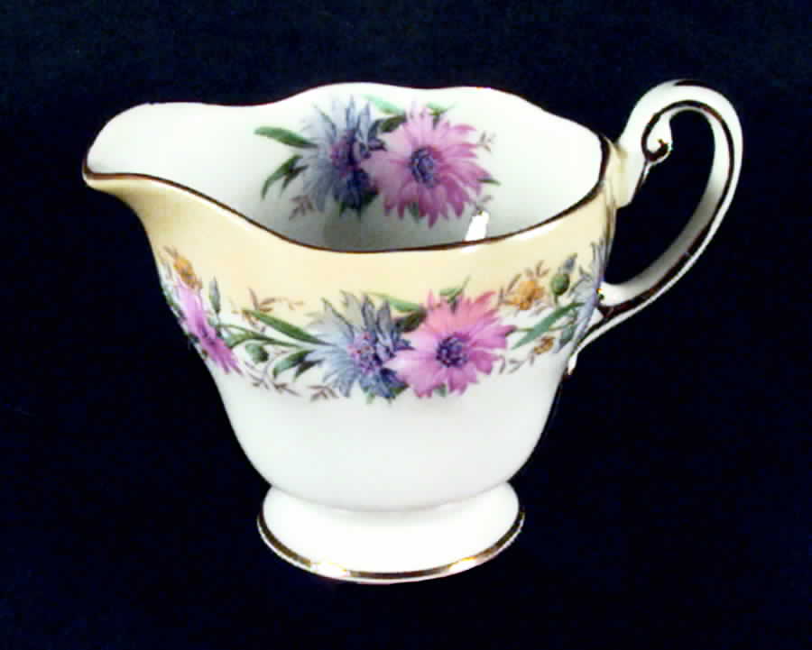 Cornflower Yellow Mini Creamer by Foley-1