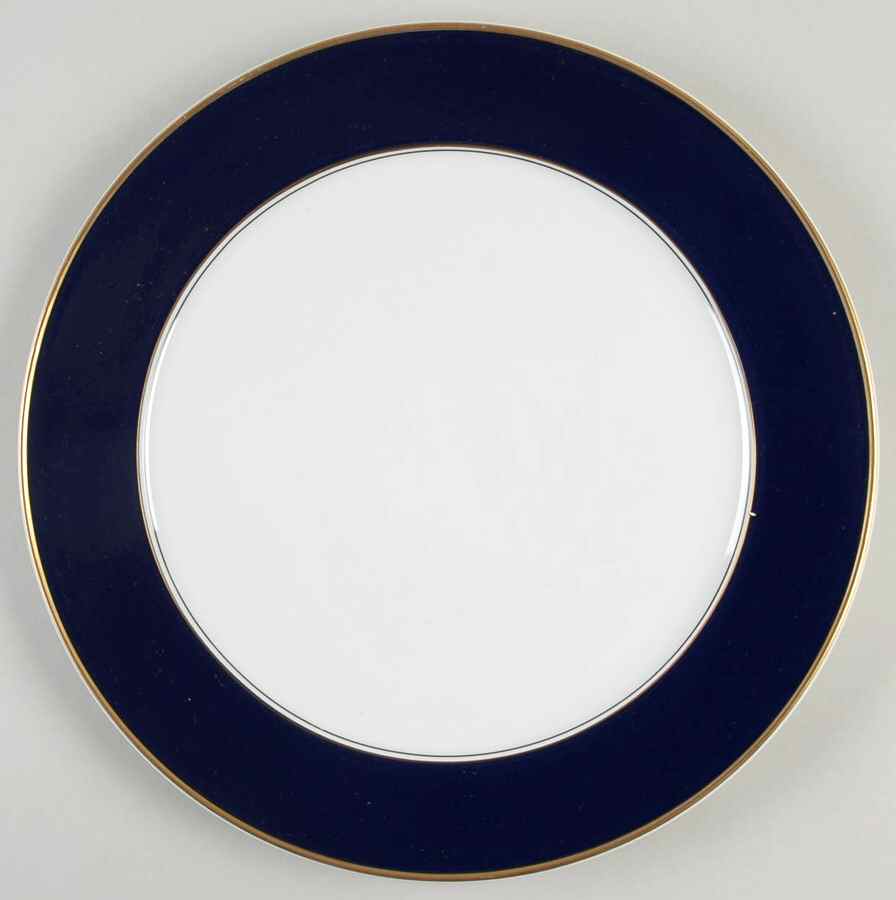 Renaissance Navy Blue Service Plate (Charger) by Fitz & Floyd-1