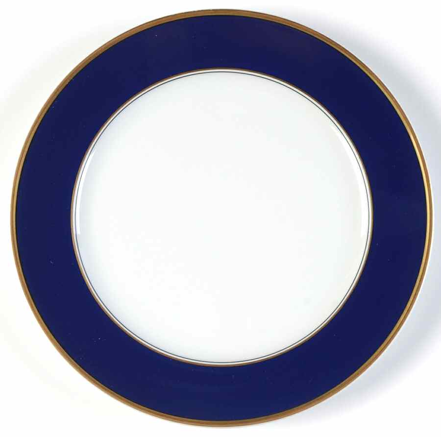 Renaissance Navy Blue Salad Plate by Fitz & Floyd-1