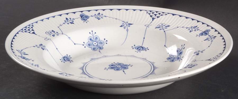 Denmark Blue Large Rim Soup Bowl by Franciscan-1