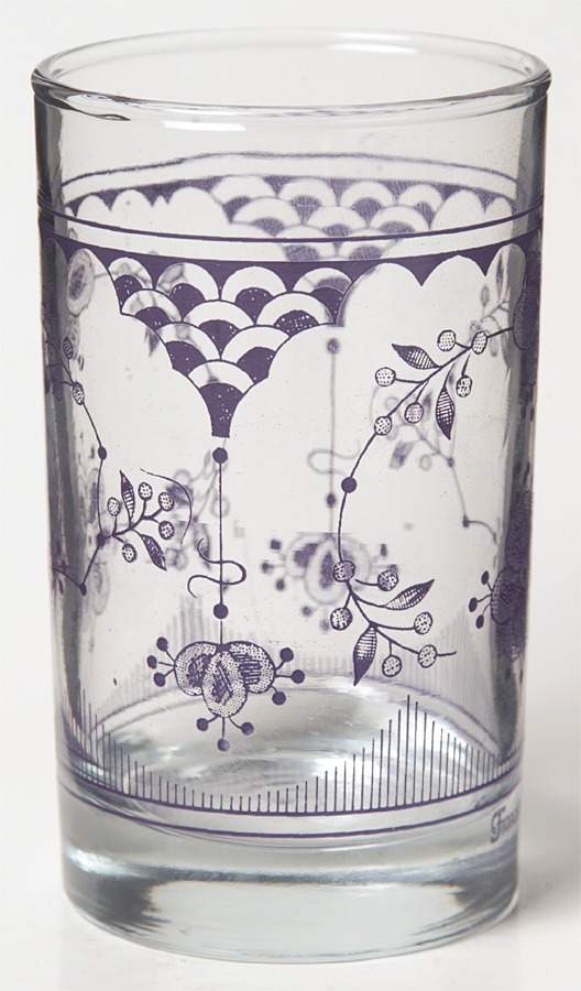 Denmark Blue 6 Oz Glassware Juice by Franciscan-1