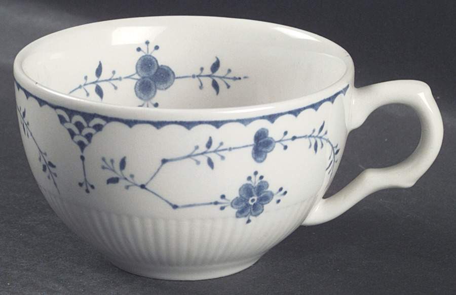 Denmark Blue Flat Cup by Franciscan-1