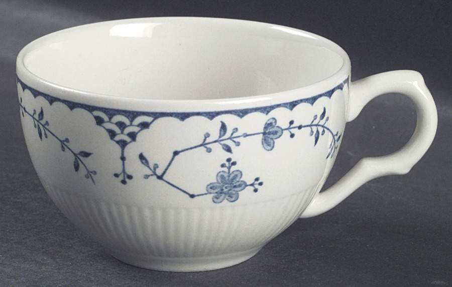 Denmark Blue Flat Cup by Franciscan-1
