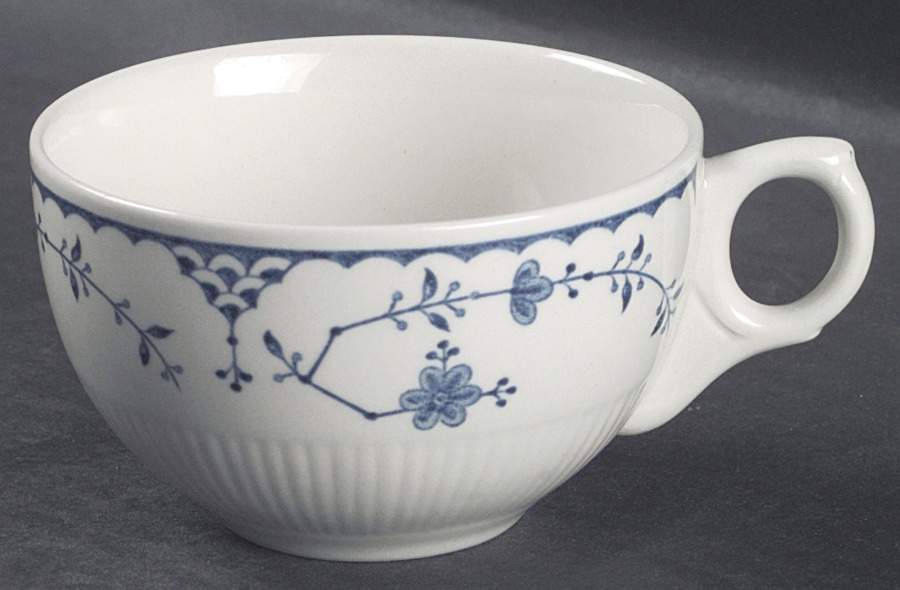 Denmark Blue Flat Cup by Franciscan-1