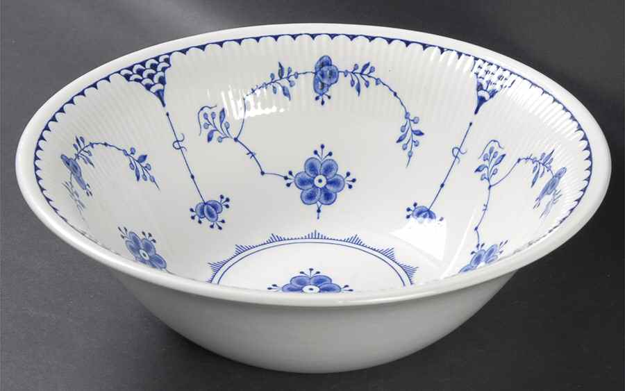 Denmark Blue 8" Round Vegetable Bowl by Franciscan-1