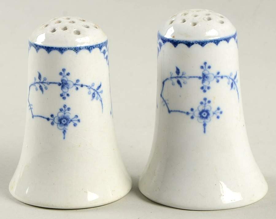 Denmark Blue Salt & Pepper Set by Furnivals-1