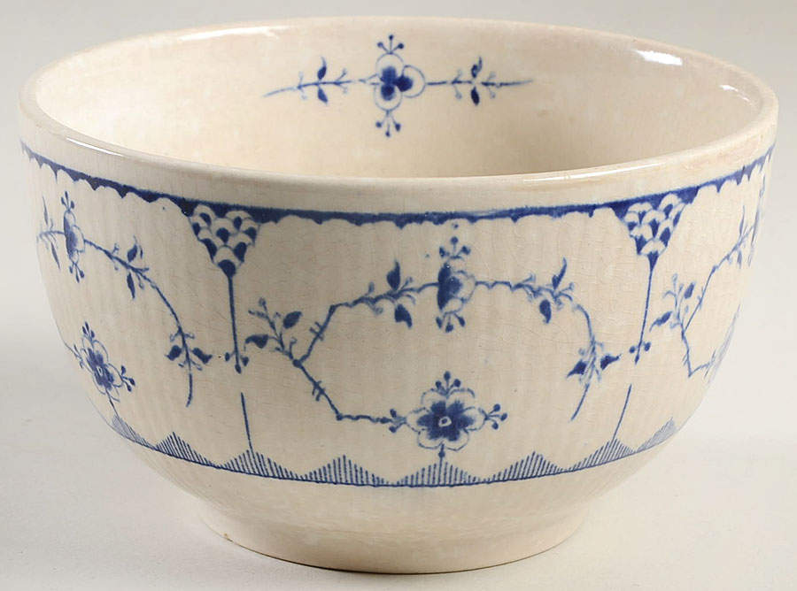 Denmark Blue Bowl Waste by Furnivals-1