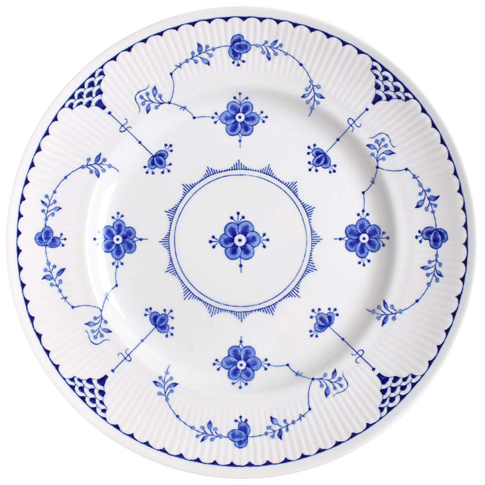 Denmark Blue Dinner Plate by Furnivals-1