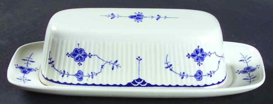 Denmark Blue 1/4 Lb Covered Butter by Furnivals-1