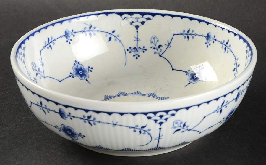 Denmark Blue 6" Round Vegetable Bowl by Furnivals-1