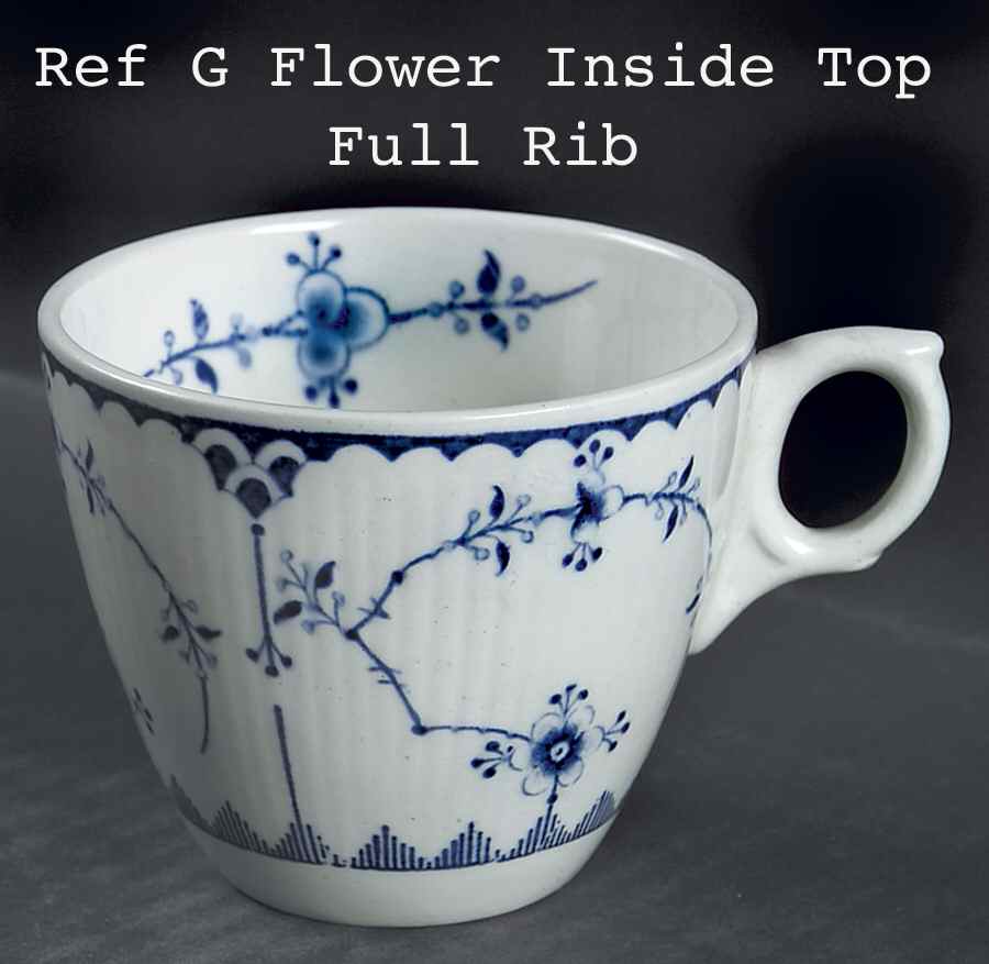 Denmark Blue Flat Cup by Furnivals-1